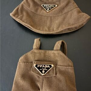 NWOT Labubu designer outfit brown